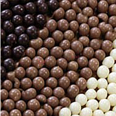Жемчужины Кранч темный шоколад хрустящие 70 г. Irca