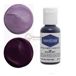 Краситель гелевый AmeriColor Баклажан Eggplant 21 г. 1