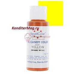 Краситель для шоколада Americolor Желтый Yellow 56 г. 1
