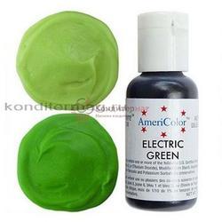 Краситель гелевый AmeriColor Зеленый электрик Electric Green 21 г. 1