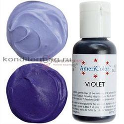 Краситель гелевый AmeriColor Фиолет Violet 21 г. 1