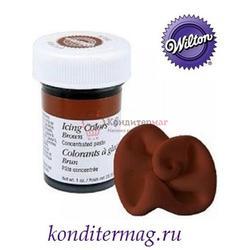 Краска гелевая Коричневая 28 г. Вилтон 1
