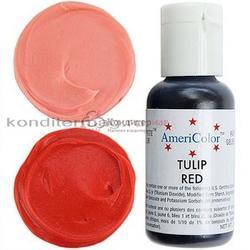 Краситель гелевый AmeriColor Красный Тюльпан 21 г. 1