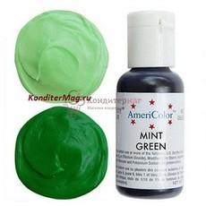 Краситель гелевый AmeriColor Зеленый мятный (Mint Green) 21 г.