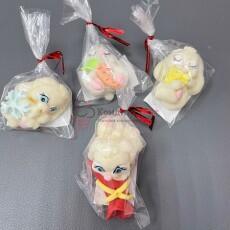 Фигурка шок. глазурь Зайка лежа 5 см.