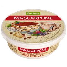 Творожный сыр Маскарпоне 78% 250 г. Bonfesto