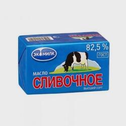 Масло сливочное Экомилк 82,5% 450 гр 1