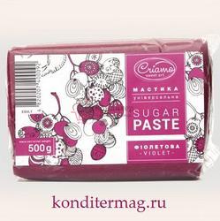 Мастика сахарная Криамо фиолетовая 500 г. 52071 1
