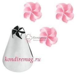Насадка кондитерская №106 Цветок 5 лепестков 1