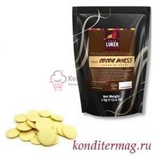 Какао-масло натуральное Luker минидиски 200 г.