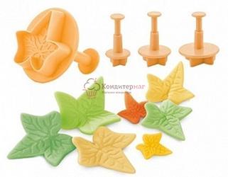 Плунжеры Лист плюща набор 3 шт. Delicia Deco 632942 1