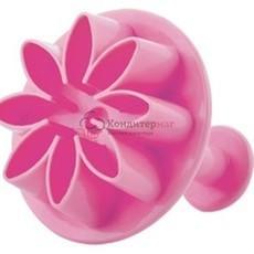 Набор 4 плунжера для мастики/марципана Маргаритки Delicia Deco,