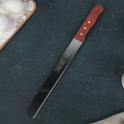 Нож для бисквита 37 см. ровный край 1
