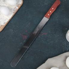 Нож для бисквита 42 см. ровный край