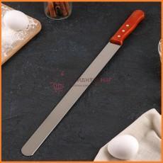 Нож для бисквита 48 см. ровный край