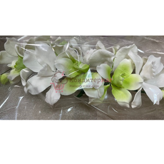 Букет свадебный Орхидея Белая 35 см.