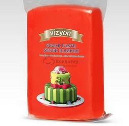 Мастика сахарная Полен красная 500 г. 830к 1