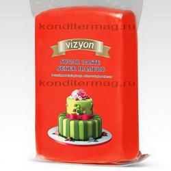 Мастика сахарная Polen Vizyon красная 1 кг. 1