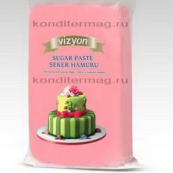 Мастика сахарная Polen Vizyon розовая 500 г. 1