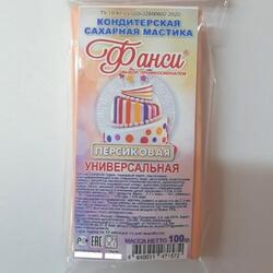 Мастика сахарная Фанси Персиковая 100 г. 240-025 1