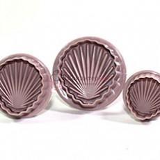 Плунжер кондитерский Ракушки 3 шт. Fissman