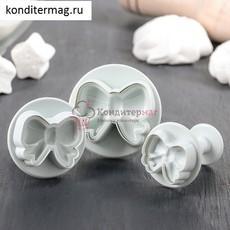 Плунжер кондитерский Бантики 3 шт.