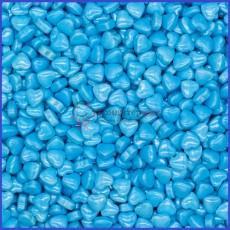Посыпка сахарная Сердечки Голубые перл. 9 мм. 50 г.