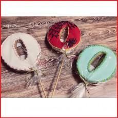 Пряничный топпер Цифра 0