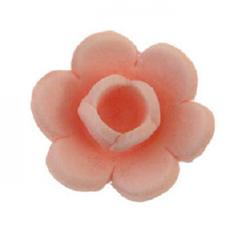 Сахарные цветы Розочка розовая 16 шт. 1