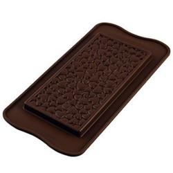 Форма для конфет Изи-шок Шоколадная плитка Любовь Silikomart 1