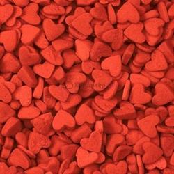 Посыпка Сердечки мини красные 100 г. 1
