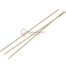 Шампуры заостренные 30х0.3 см. 40 шт. бамбук bs30