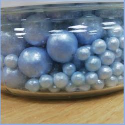Шарики сахарные перл. Небесно-голубой микс 50 г. 1