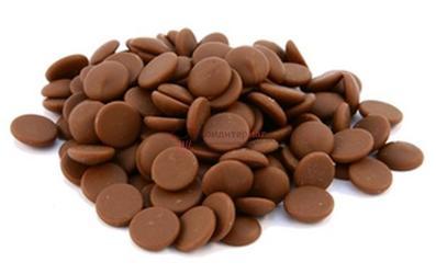 Шоколад молочный 37,8% какао для фонтанов в галетах Barry Callebaut 250 г. п553 1