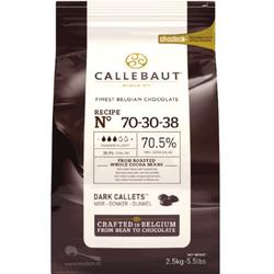 Шоколад Горький 70,5% 3 капли 2,5 кг. Strong Callebaut 70-30-38-RT-U71 1