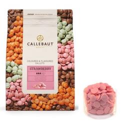 Шоколад цветной Клубника 100 г. Callebaut 2