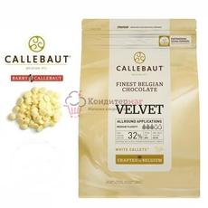 Шоколад Белый 32% 200 г. 3 капли Вельвет Velvet Callebaut W3-RT