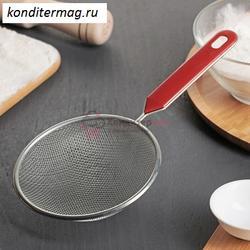Сито кондитерское 12 см. с ручкой Хозяюшка металл 1