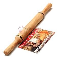 Скалка кондитерская 43 см. бук Mayer&Boch