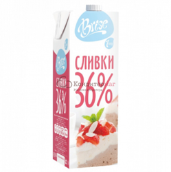Сливки 36% Бризе 1 л. животные 1