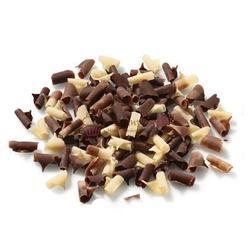 Стружка из молочного и белого шоколада Barry Callebaut 100 г. 12940 1