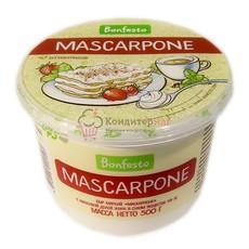 Творожный сыр Маскарпоне 78% 500 г. Bonfesto