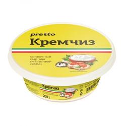 Творожный сыр Кремчиз Pretto 75% 200 г. 1