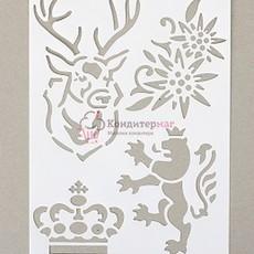 Трафарет Рыцарский турнир 31х21 см.