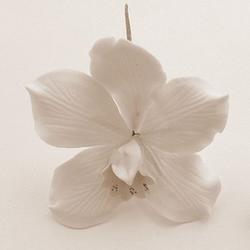 Украшение сахарное Цветок орхидеи 11 см. 1 шт. 1