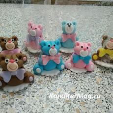 Фигурка сахарная Мишка 1 шт.