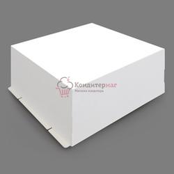 Упаковка для торта 7 кг. 50х50х25 см. Белая 1