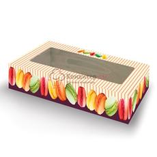 Коробка для сладостей 26х12х3,8 см. Полоска