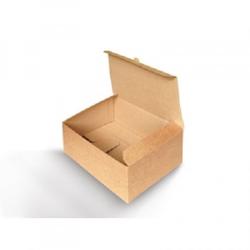 Коробка для сладостей 24х16х10 см. Крафт 1