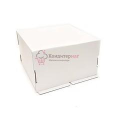 Упаковка для торта 5 кг. 40х40х30 см. Белая